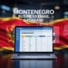 Montenegro Business Email Database