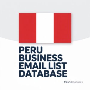 Peru Business Email List Database