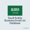 Saudi Arabia Business Email List Database