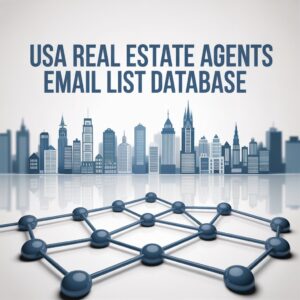USA Real Estate Agents Email List Database