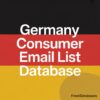 Germany Consumer Email List Database