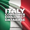 Italy Consumer Email List Database