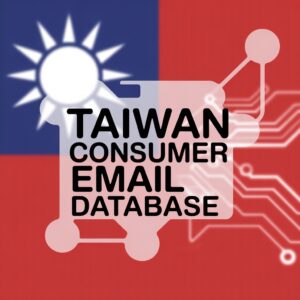 Taiwan Consumer Email Database
