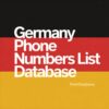 Germany Phone Numbers List Database