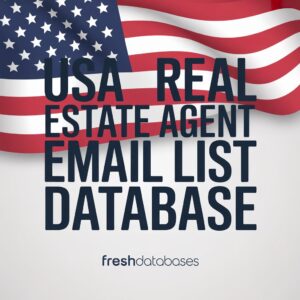 USA Real Estate Agent Email List Database