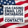USA Casino Email List Database – Verified Casino & Gambling Contacts