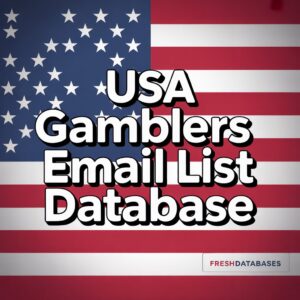 USA Gamblers Email List Database