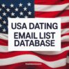 USA Dating Email List Database
